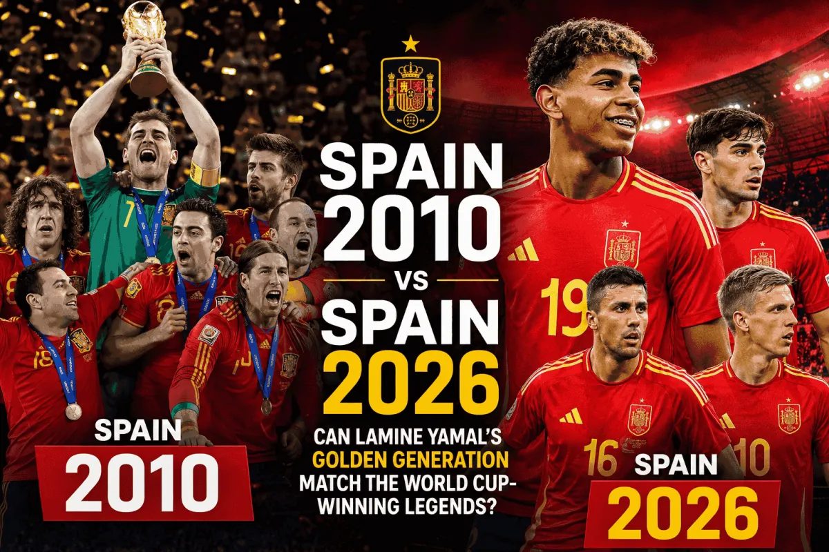Lamine Yamal leads Spain's new golden generation during the FIFA World Cup 2026.