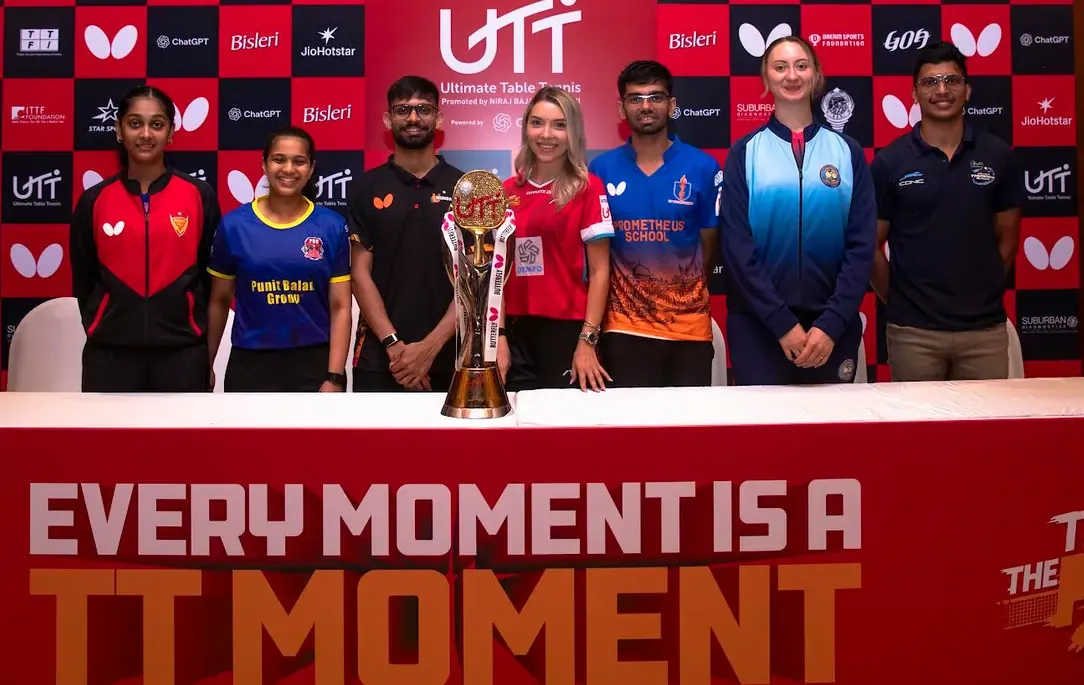 Dempo Goa Challengers and U Mumba TT prepare for the opening match of Butterfly UTT Season 7 in Goa.