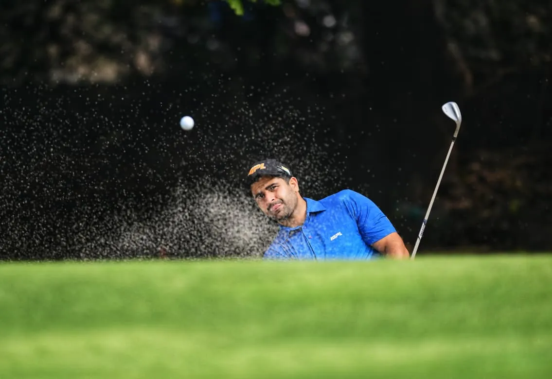 Pukhraj Singh Gill during the Ever Glory ADT Open in Taipei.