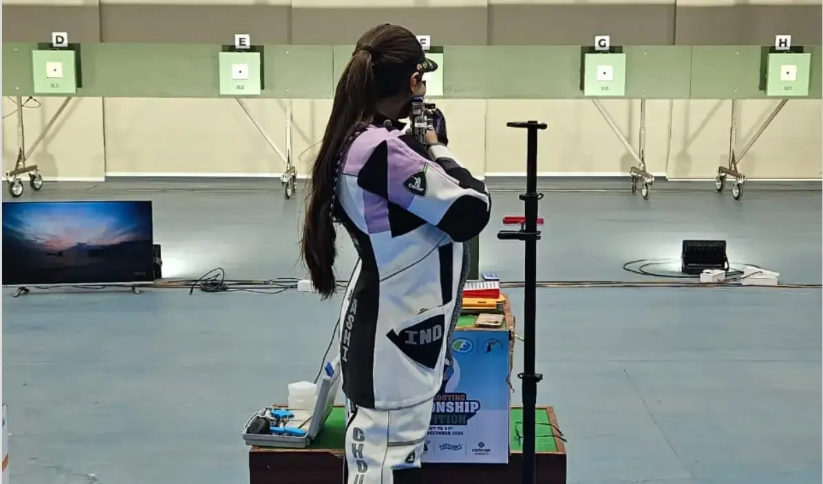 Indian shooters participate in the NRAI elite national camp ahead of the ISSF World Cup and Asian Games.
