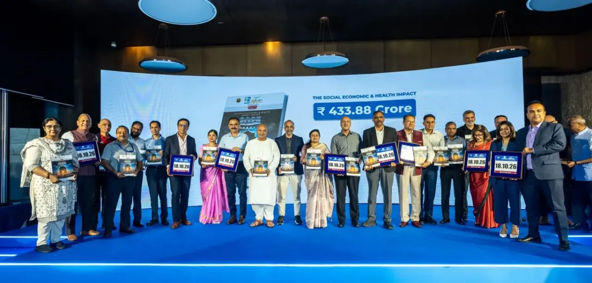 Runners participate in the Vedanta Delhi Half Marathon as registrations open for the 2026 edition.