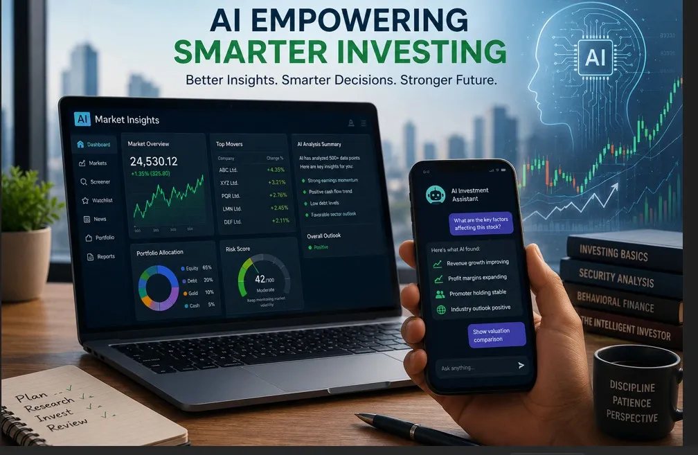 AI technology helping investors analyse stock market data and research