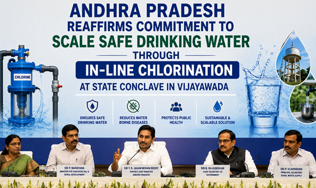 Andhra Pradesh State Conclave on Safe Water Through In-Line Chlorination held in Vijayawada