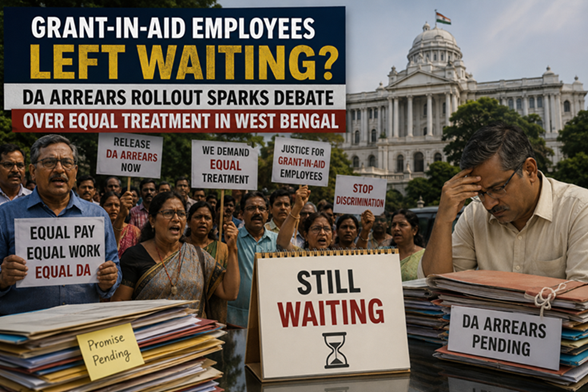 Grant-in-Aid employees await clarity on DA arrears implementation in West Bengal