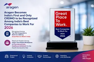 Aragen Life Sciences recognized among India's Best Companies to Work For 2026 by Great Place to Work India