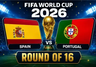 Cristiano Ronaldo and Lamine Yamal ahead of Spain vs Portugal in the FIFA World Cup 2026 Round of 16.