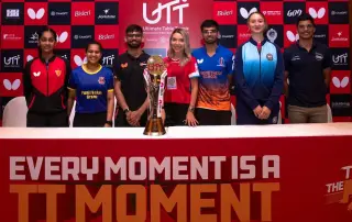 Dempo Goa Challengers and U Mumba TT prepare for the opening match of Butterfly UTT Season 7 in Goa.
