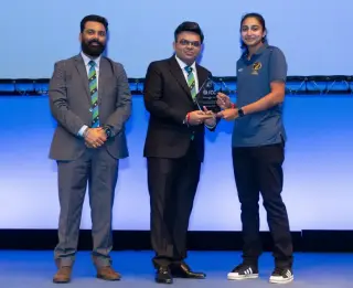 Emirates Cricket Board celebrates three honours at the ICC Development Awards 2025