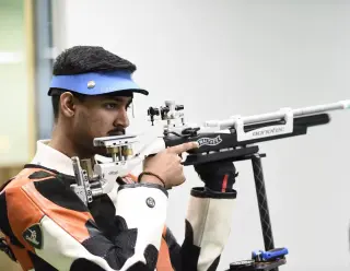 Gun For Glory shooters representing India at the ISSF World Cup in Hangzhou, China.