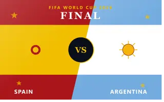 Spain and Argentina prepare to face off in the FIFA World Cup 2026 Final featuring Lionel Messi and Lamine Yamal.